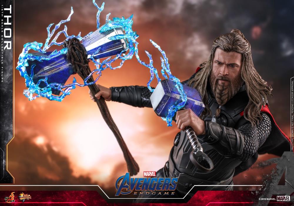 Avengers: Endgame MMS557 Thor 1/6th Scale Collectible Figure Gallery Image 9