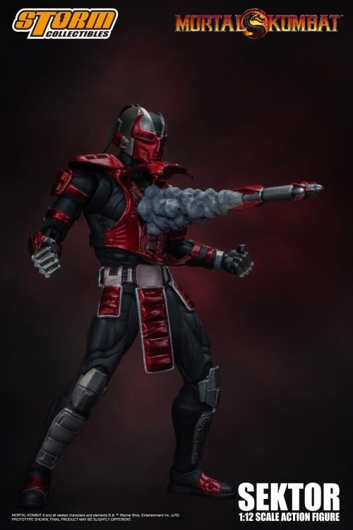 ストームコレクティブルズ　Mortal Kombat Sektor Mortal Kombat VS Series Sektor 1/12 Scale Figure