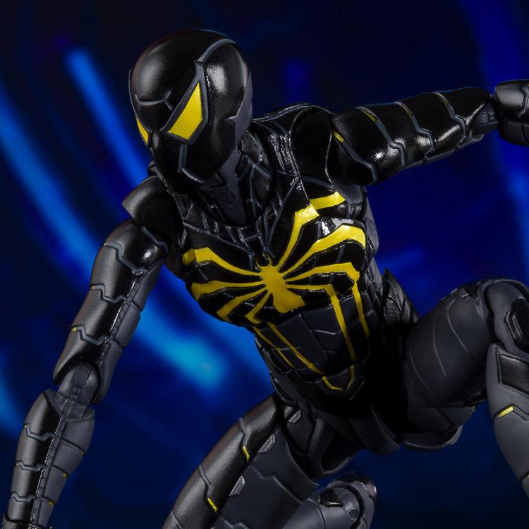 Spider-Man (2018 Video Game) S.H.Figuarts Spider-Man (Anti-Ock Suit) Exclusive Action Figure Gallery Image 11