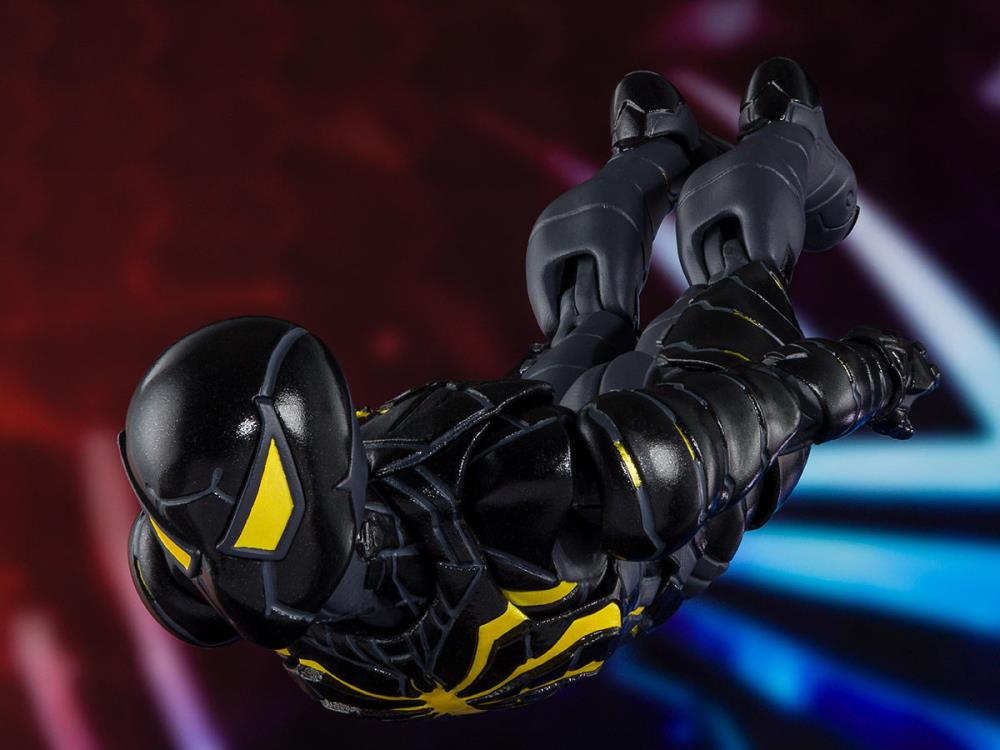 Spider-Man (2018 Video Game) S.H.Figuarts Spider-Man (Anti-Ock Suit) Exclusive Action Figure Gallery Image 8