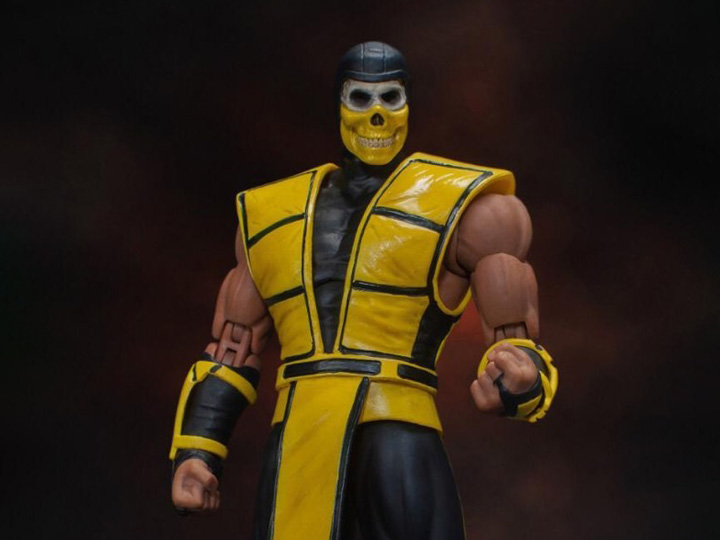 Mortal Kombat 3 VS Series Scorpion 1/12 Scale BBTS Exclusive Figure Gallery Image 1