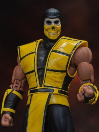 Mortal Kombat 3 VS Series Scorpion 1/12 Scale BBTS Exclusive Figure Gallery Image 2