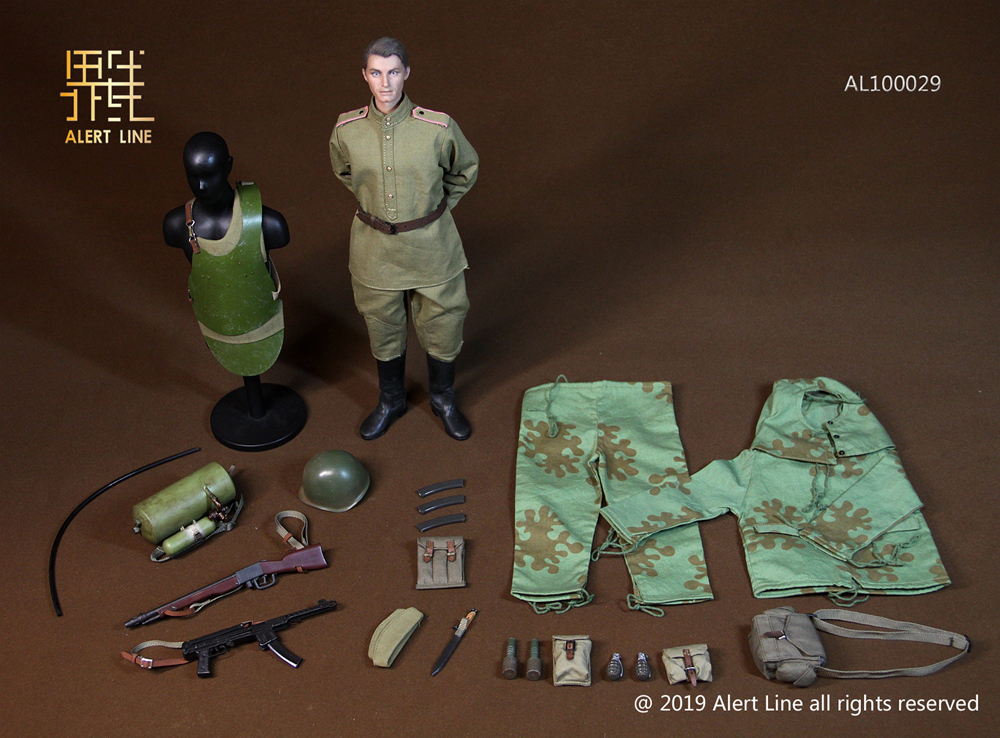 World War II Soviet Red Army Combat Engineer 1/6 Scale Figure