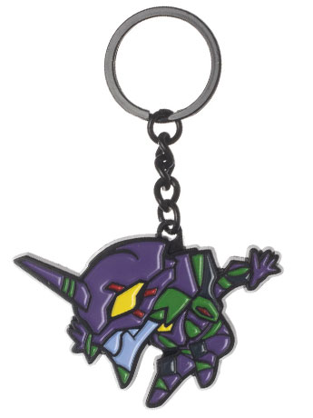 Eva Key Chain Neon Genesis Evangelion EVA-01 Keychain
