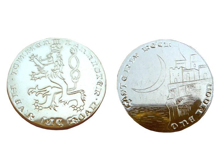 Game of Thrones Coin - Silver Moon of Tommen III Lannister Gallery Image 1