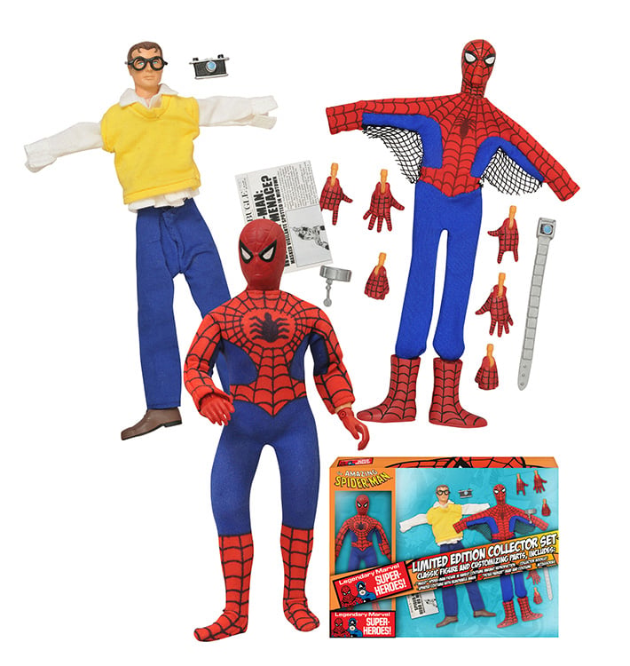 Spider-Man 8" Retro Figure Set Limited Edition Gallery Image 2