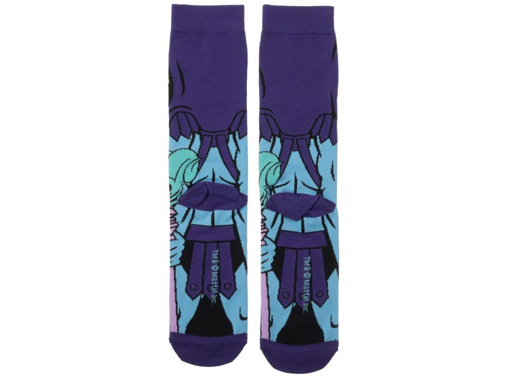 Masters of the Universe Skeletor Crew Socks Gallery Image 4
