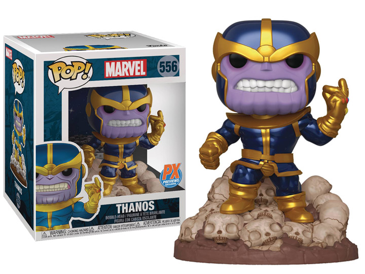 Pop! Marvel: Deluxe Thanos (Snapping) PX Previews Limited Edition Exclusive Gallery Image 1