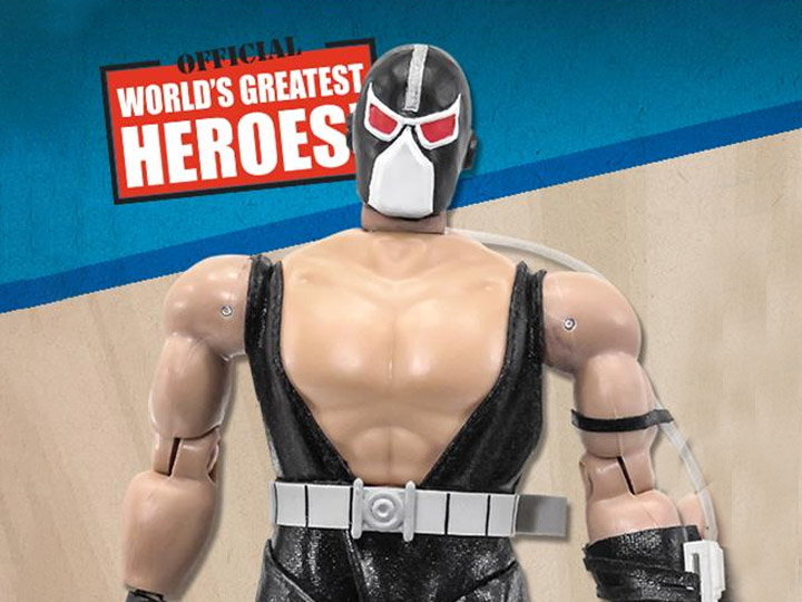 DC World's Greatest Heroes Bane 8" Retro Figure Gallery Image 1