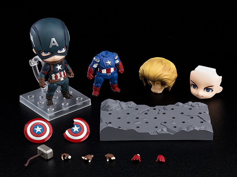Avengers: Endgame Nendoroid No.1218-DX Captain America Gallery Image 10
