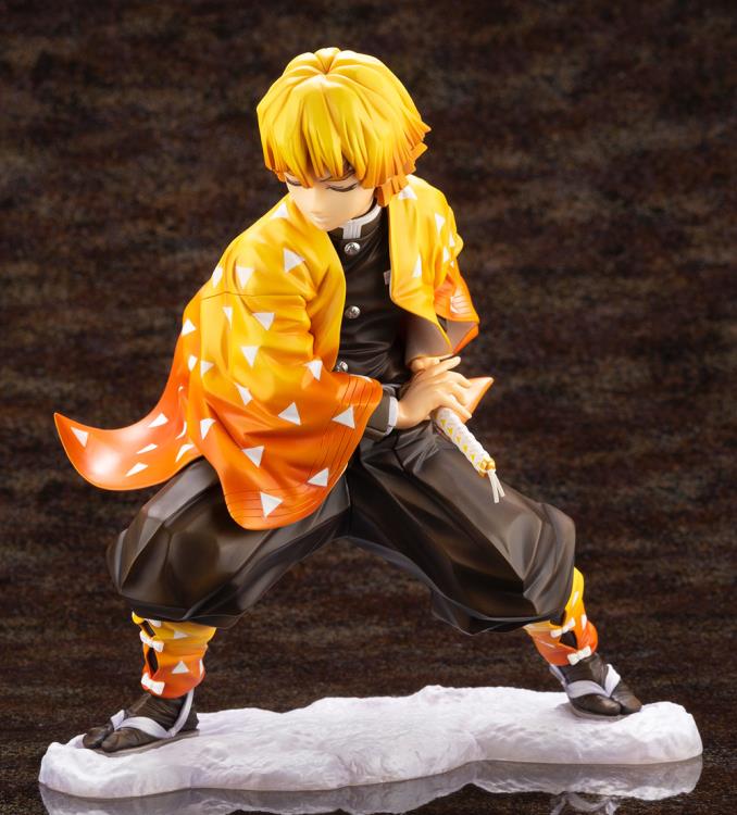 Demon Slayer: Kimetsu no Yaiba ArtFX J Zenitsu Agatsuma Figure Gallery Image 4