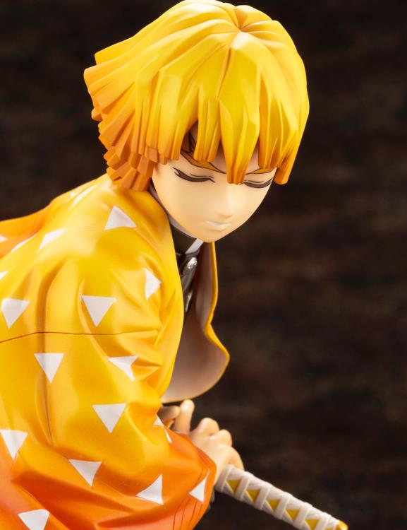 Demon Slayer: Kimetsu no Yaiba ArtFX J Zenitsu Agatsuma Figure Gallery Image 8