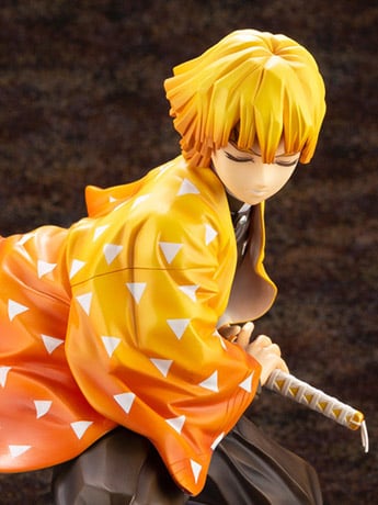 Demon Slayer: Kimetsu no Yaiba ArtFX J Zenitsu Agatsuma Figure Gallery Image 2