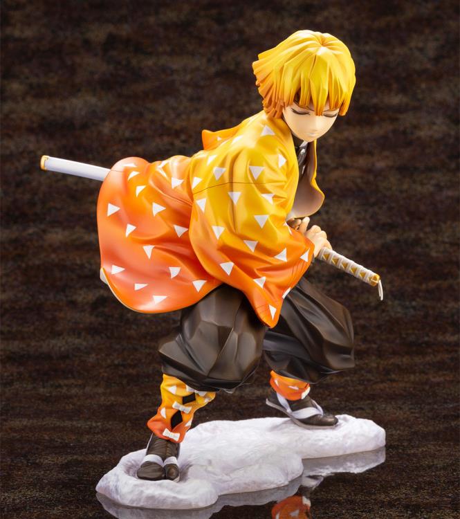 Demon Slayer: Kimetsu no Yaiba ArtFX J Zenitsu Agatsuma Figure Gallery Image 3