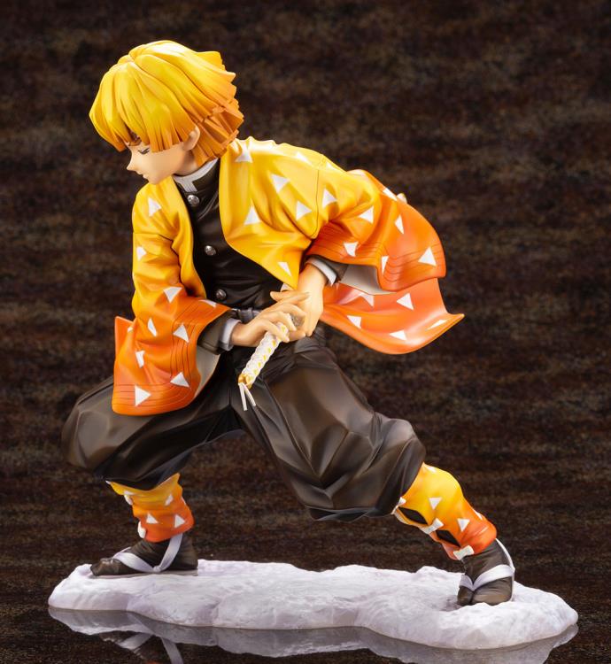 Demon Slayer: Kimetsu no Yaiba ArtFX J Zenitsu Agatsuma Figure Gallery Image 5