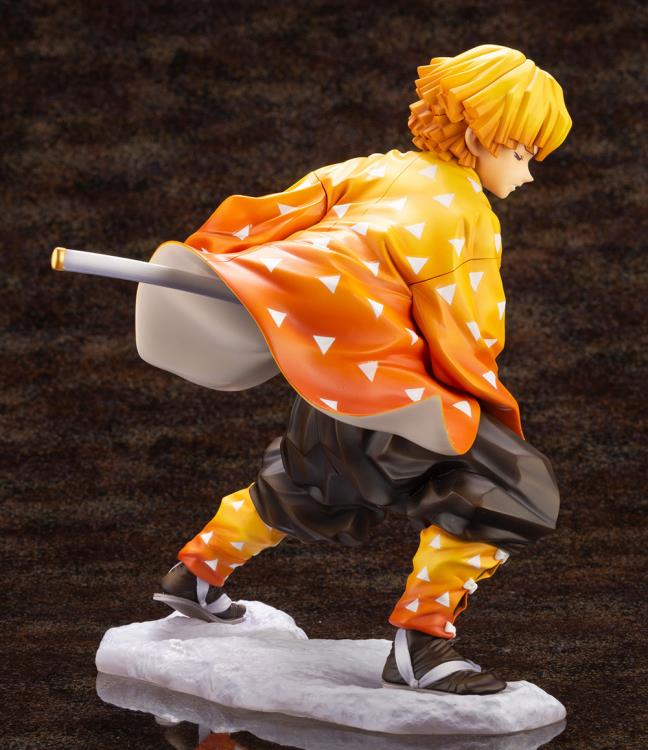 Demon Slayer: Kimetsu no Yaiba ArtFX J Zenitsu Agatsuma Figure Gallery Image 7