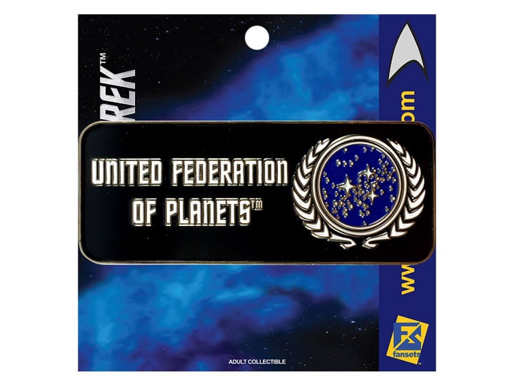 Star Trek United Federation of Planets Logo Pin Gallery Image 1