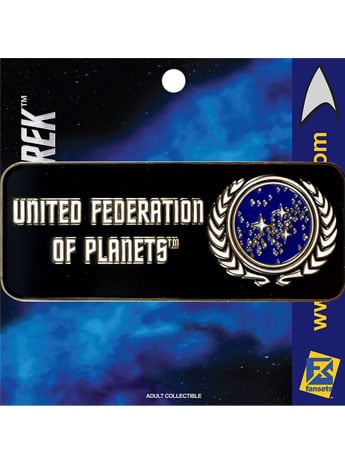 Star Trek United Federation of Planets Logo Pin Gallery Image 2