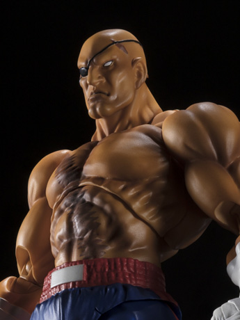 Street Fighter S.H.Figuarts Sagat Action Figure Gallery Image 2