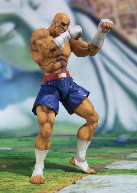 Street Fighter S.H.Figuarts Sagat Action Figure Gallery Image 3