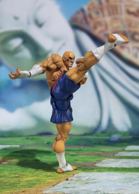Street Fighter S.H.Figuarts Sagat Action Figure Gallery Image 5