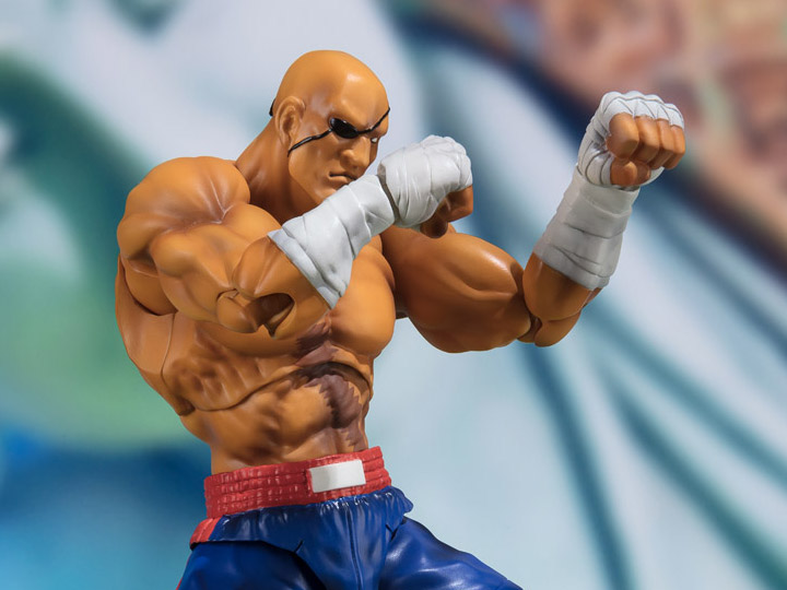 Street Fighter S.H.Figuarts Sagat Action Figure Gallery Image 1