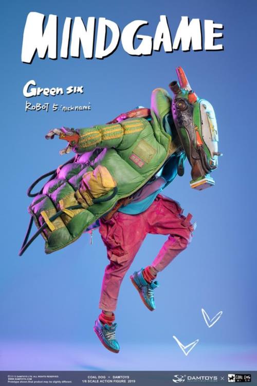 MindGame Green Six of Team Gobi 1/6 Scale Figure Gallery Image 8