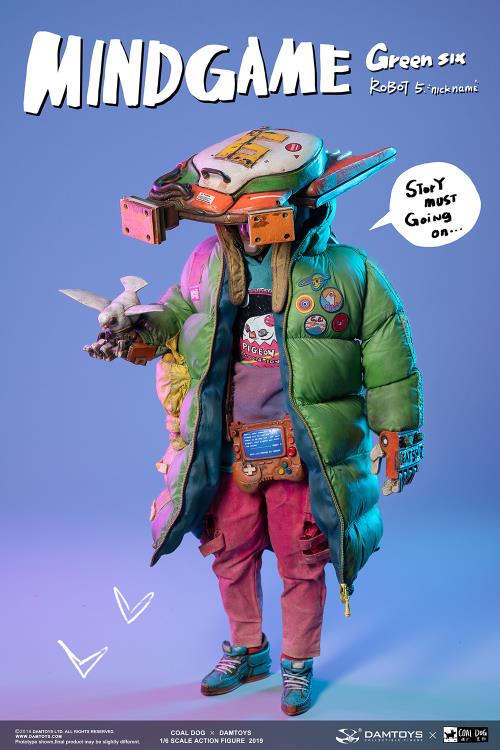 MindGame Green Six of Team Gobi 1/6 Scale Figure Gallery Image 6