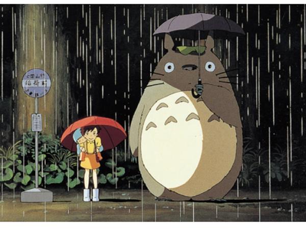 My Neighbor Totoro 108-203 Bus Stop Rain Petite 108-Piece Puzzle Gallery Image 3