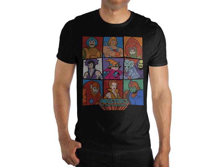 Masters of the Universe Group Grid T-Shirt Gallery Image 1