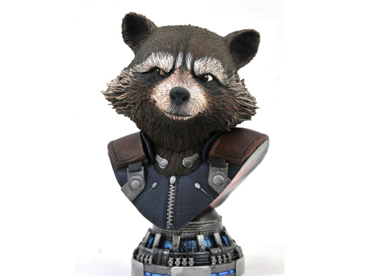 Avengers: Endgame Legends in 3D Rocket Raccoon 1/2 Scale Limited Edition Bust Gallery Image 1