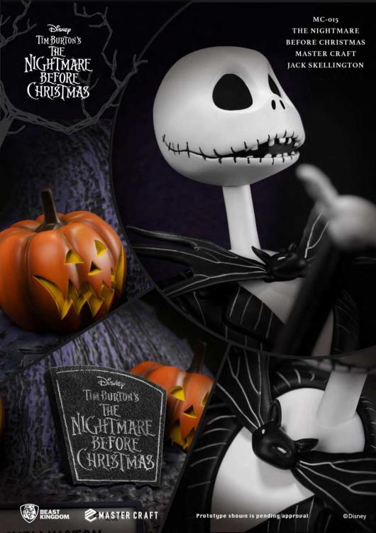 The Nightmare Before Christmas Master Craft MC-015 Jack Skellington PX Previews Exclusive Statue Gallery Image 11