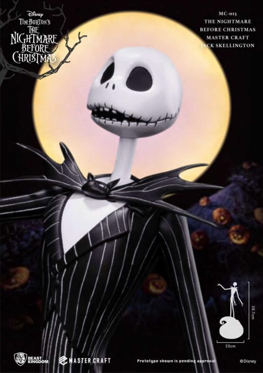 The Nightmare Before Christmas Master Craft MC-015 Jack Skellington PX Previews Exclusive Statue Gallery Image 9