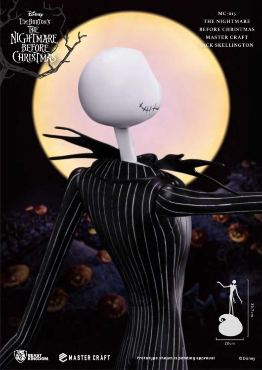 The Nightmare Before Christmas Master Craft MC-015 Jack Skellington PX Previews Exclusive Statue Gallery Image 10