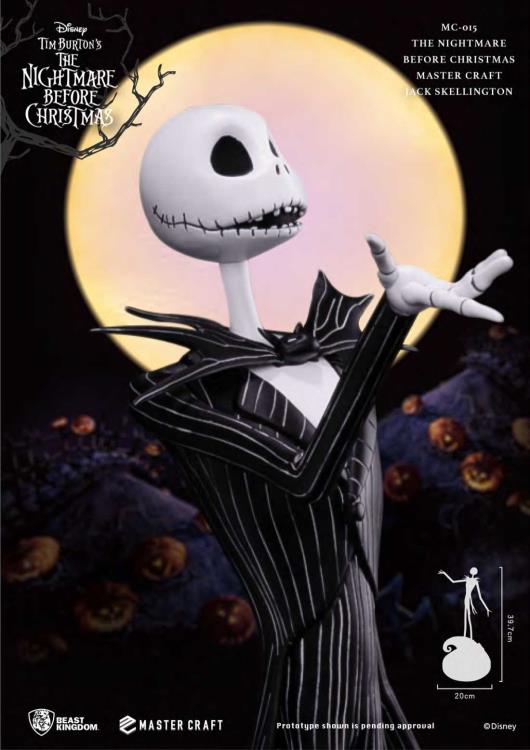 The Nightmare Before Christmas Master Craft MC-015 Jack Skellington PX Previews Exclusive Statue Gallery Image 12