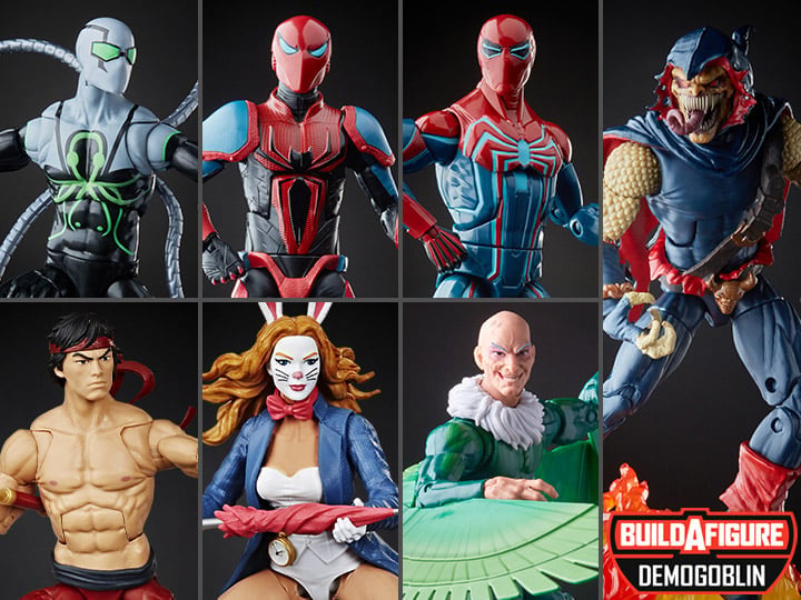 Spider-Man Marvel Legends Wave 11 Set of 6 Figures (Demogoblin BAF) Gallery Image 1
