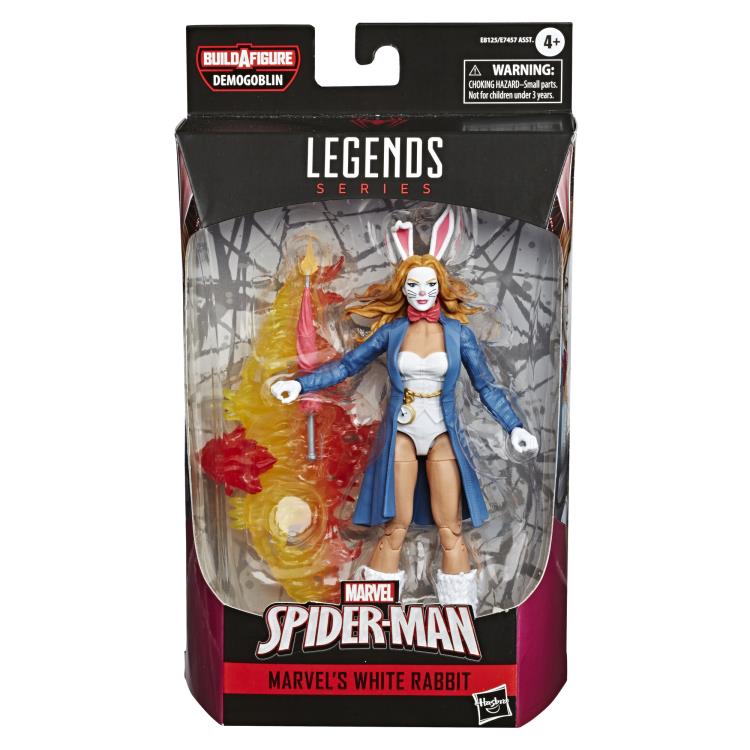 Spider-Man Marvel Legends Marvel's White Rabbit (Demogoblin BAF) Gallery Image 4