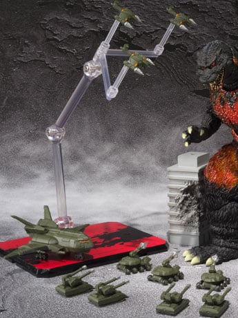 コラプサーペント、ワイバスター Godzilla S.H.MonsterArts Weapons Effect Tamashii Exclusive