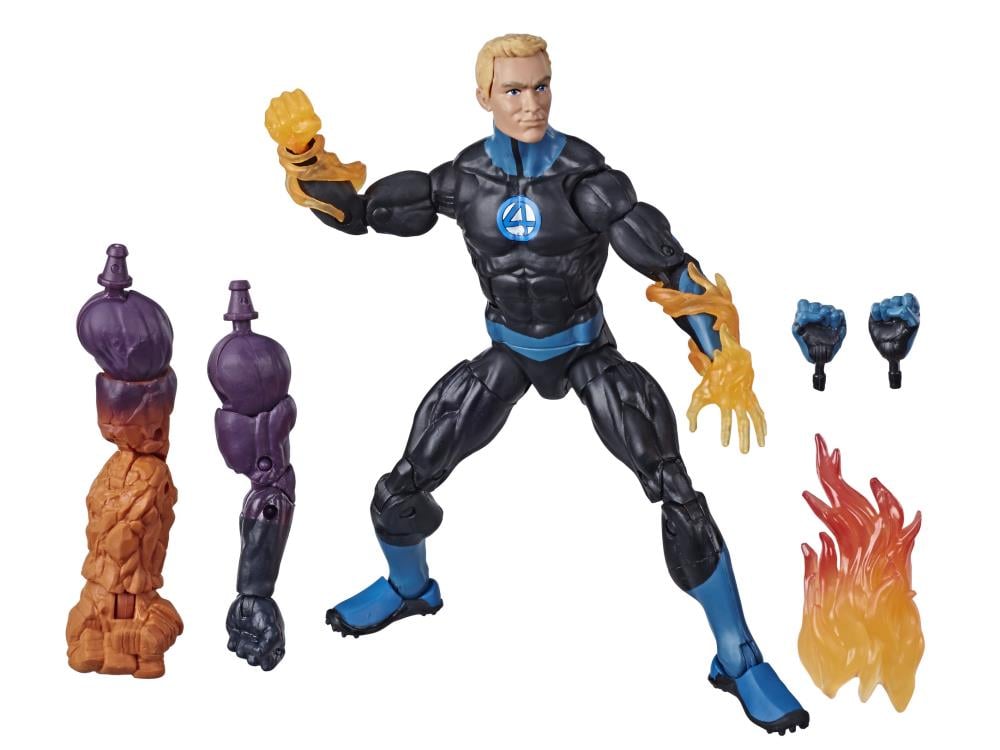 Fantastic Four Marvel Legends Wave 1 Set of 6 Figures (Super Skrull BAF) Gallery Image 9