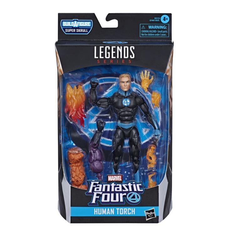 Fantastic Four Marvel Legends Wave 1 Set of 6 Figures (Super Skrull BAF) Gallery Image 13