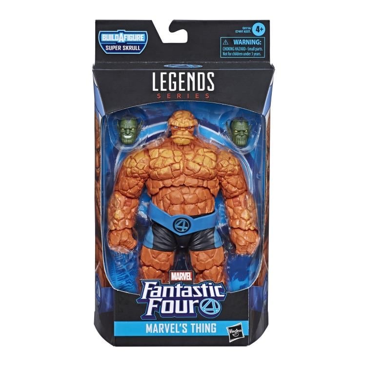 Fantastic Four Marvel Legends Wave 1 Set of 6 Figures (Super Skrull BAF) Gallery Image 24