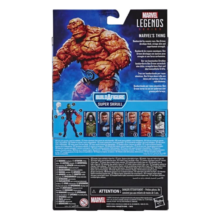 Fantastic Four Marvel Legends Marvel's Thing Action Figure (Super Skrull BAF) Gallery Image 11