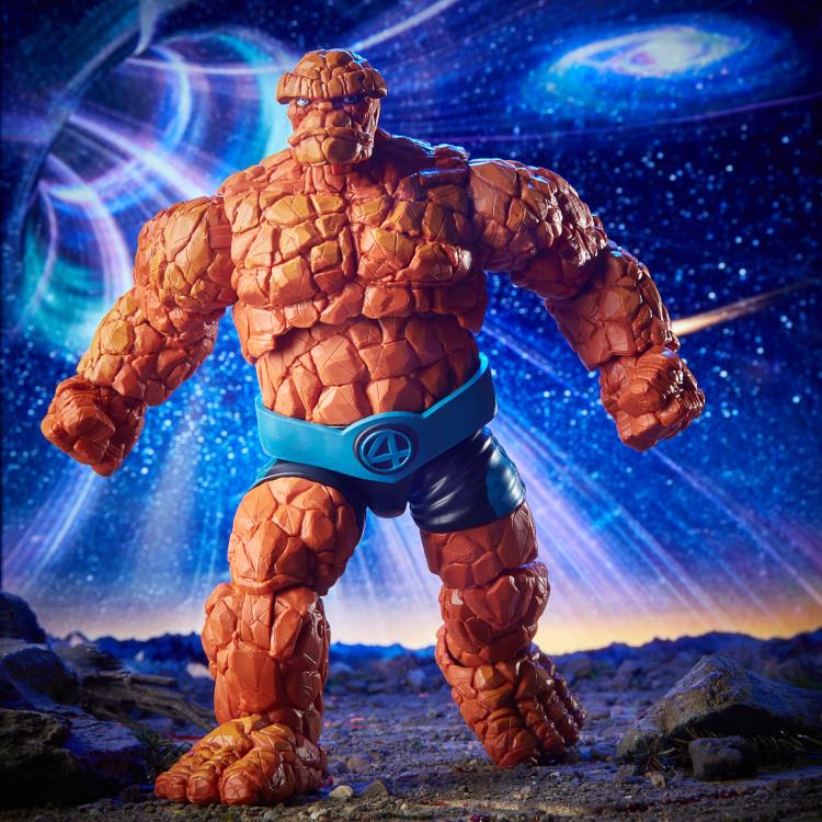 Fantastic Four Marvel Legends Marvel's Thing Action Figure (Super Skrull BAF) Gallery Image 7