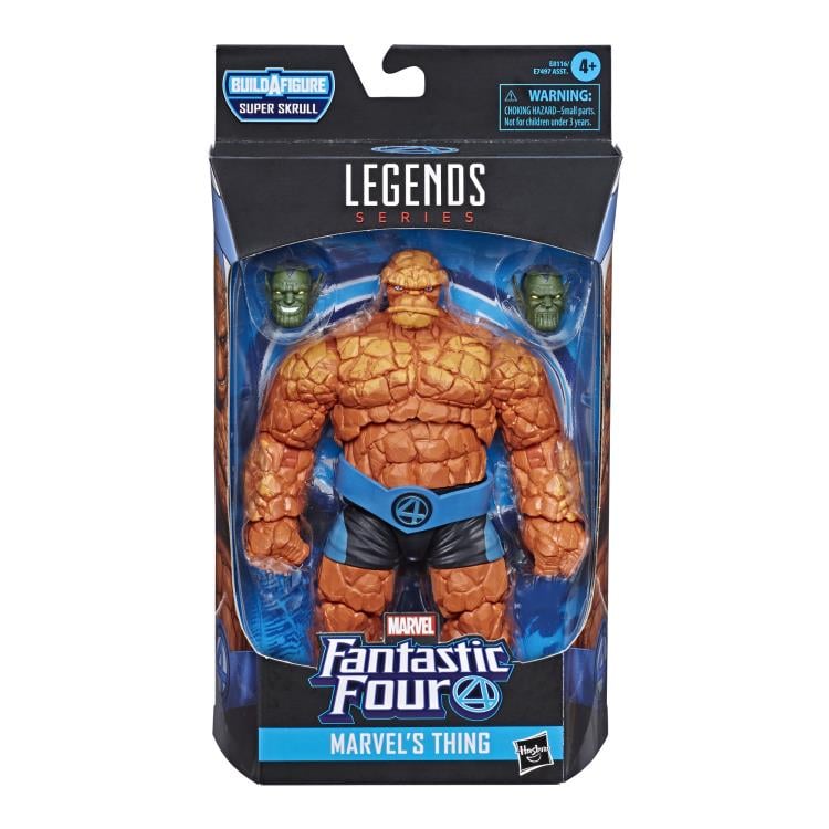Fantastic Four Marvel Legends Marvel's Thing Action Figure (Super Skrull BAF) Gallery Image 10