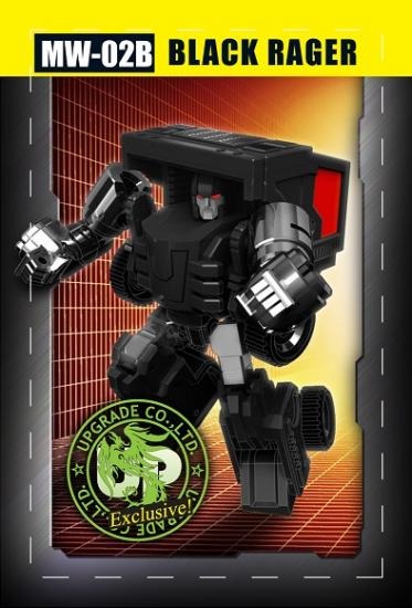 Mini Warriors MW-02B Black Ranger Exclusive Gallery Image 5