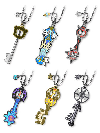 Kingdom Hearts Keyblade Collection Vol. 3 Box of 6 Keychains Gallery Image 2