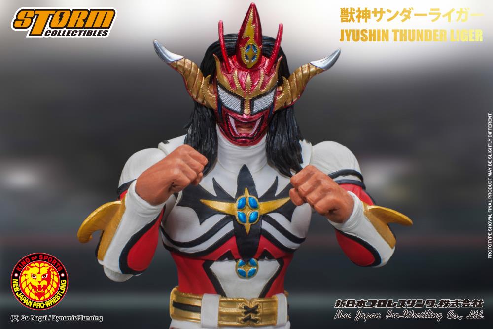 New Japan Pro-Wrestling Jyushin Thunder Liger 1/12 Scale Figure Gallery Image 16