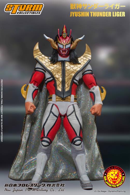 New Japan Pro-Wrestling Jyushin Thunder Liger 1/12 Scale Figure Gallery Image 11