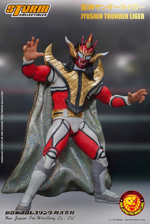 New Japan Pro-Wrestling Jyushin Thunder Liger 1/12 Scale Figure Gallery Image 13