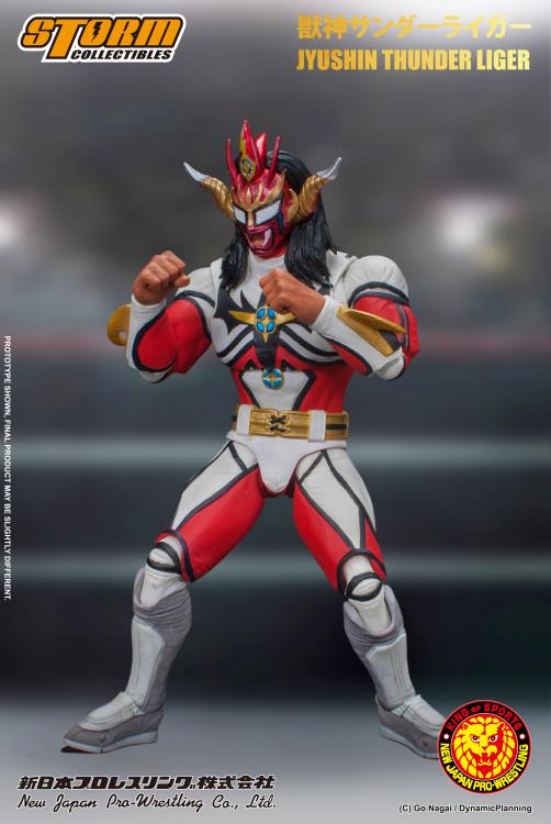 New Japan Pro-Wrestling Jyushin Thunder Liger 1/12 Scale Figure Gallery Image 7